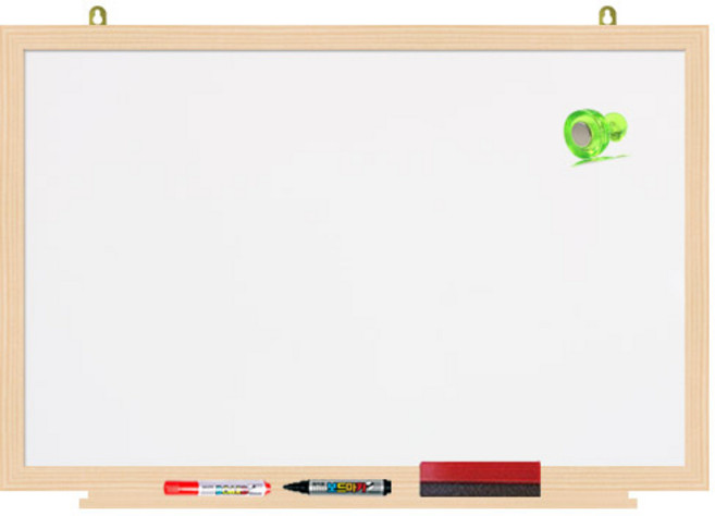 영남칠판 자석 화이트보드 40x30~90x60cm, 메이플