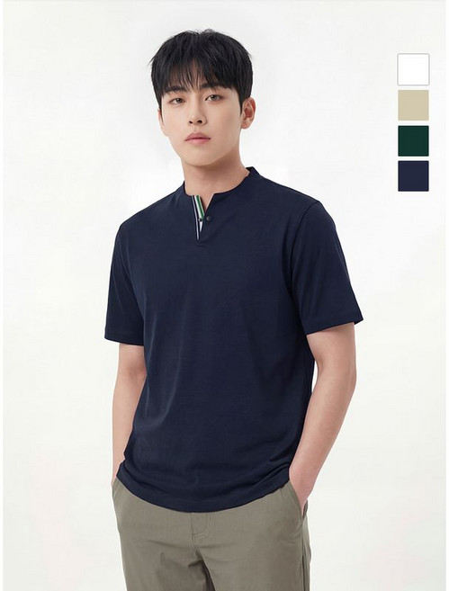 웨스트우드 에리변형 남성 반팔 라운드티(WO2MCTR425)