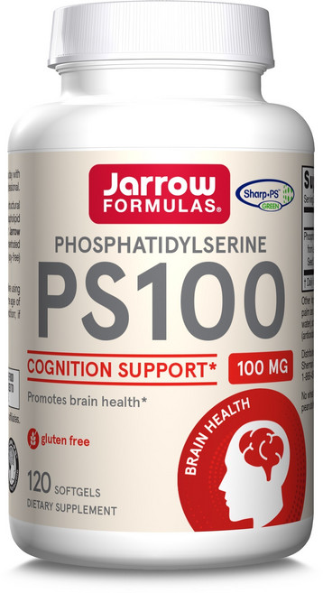 Jarrow FORMULAS 賈羅公式 PS100軟膠囊 100mg, 120顆, 1罐
