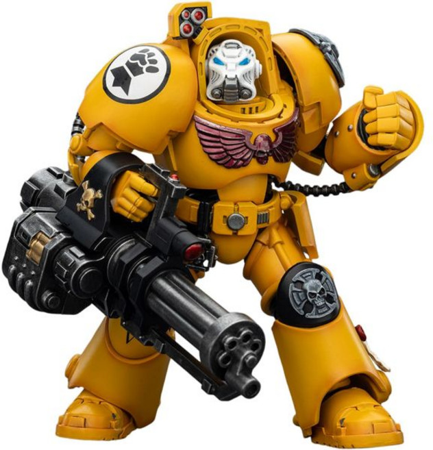 조이토이 워해머 40k 임페리얼 주먹 터미네이터 2 파워 주먹과 스톰 볼터 118 액션 피규어 수집 및 전시 모델, Nb03172-us