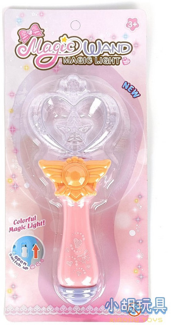 閃光造型魔法棒 兒童玩具, 1個, 星星款