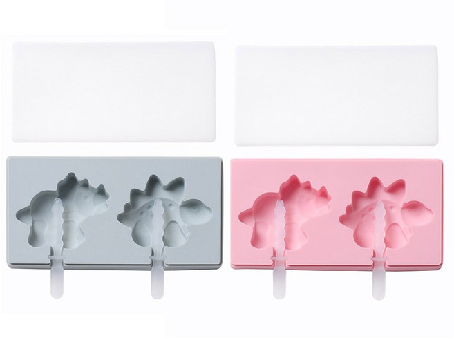 이홈베이킹 차칸쿡-실리콘스틱몰드 공룡2종 랜덤1개, 1개