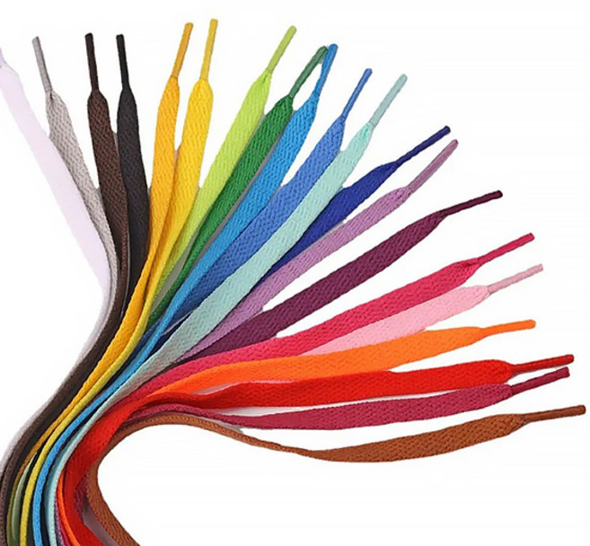 스터드레이스 신발끈 커스텀 운동화끈 폭6mm 길이 120cm 국내생산