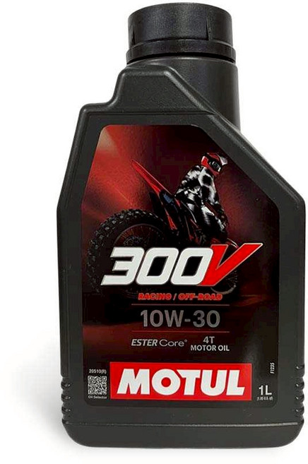 油工廠 MOTUL 4T 1L 越野摩托車機油, 1個, 300V OFF ROAD 10W30