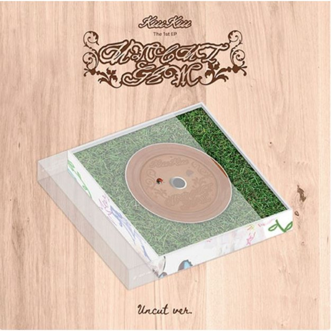 개봉앨범 포토카드 없음 / KiiiKiii (키키) - The 1st EP [UNCUT GEM] (UNCUT ver.)