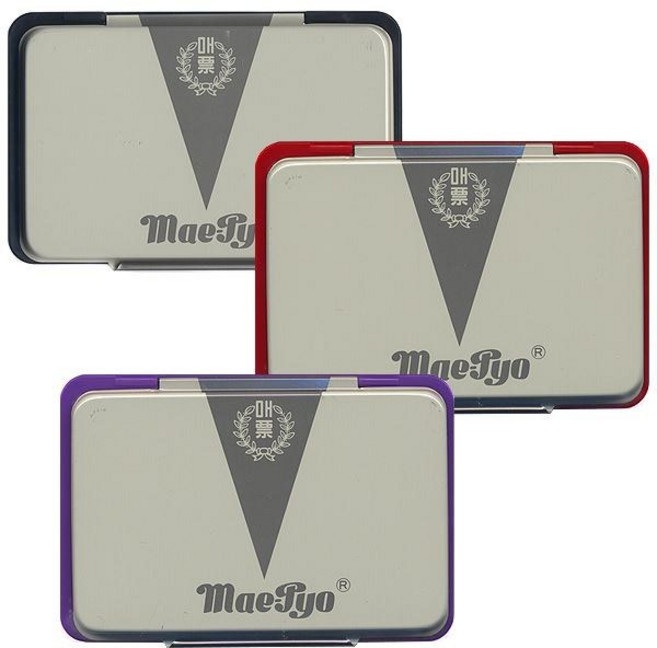 매표화학 스탬프패드, 청색