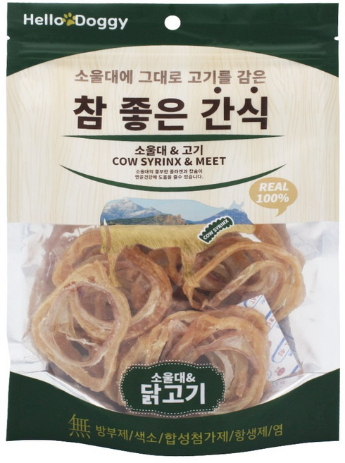 참좋은간식 소울대 강아지 간식, 닭고기맛, 80g, 3개