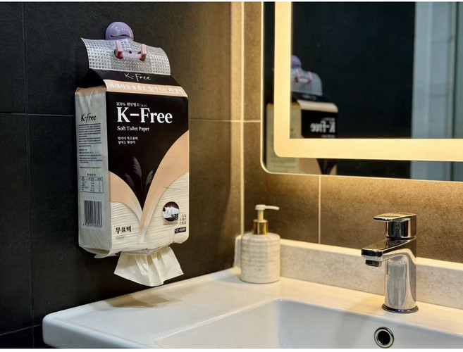 케이프리 10팩 4000매 초특가 벽걸이형 뽑아쓰는 화장실 티슈, 1박스, 10개입