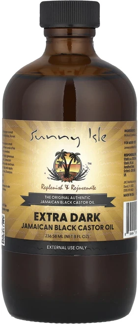 건강챙기세요 Sunny Isle 엑스트라 다크 자메이카 블랙 캐스터오일 236.58ml(8fl oz) 백살까지오래오래, SunnyIsle엑스트라다크자메이카블랙캐스터오일2365 - 쿠팡