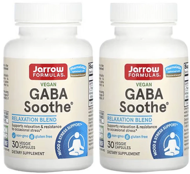 자로우포물러스 GABA Soothe 30 식물성 캡슐, 30정, 2개 - 쿠팡