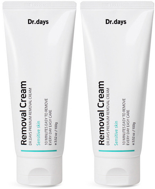 닥터데이즈 프리미엄 제모크림, 2개, 100g