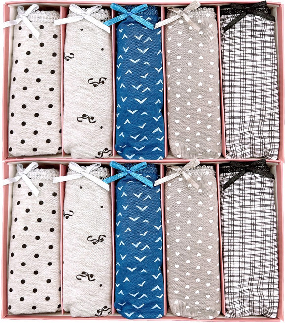 엘에이스 여성용 데일리 면스판 미디 10종세트 4380