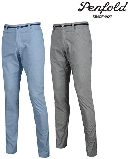 [펜폴드] PF92PT02 남성용 허리 테이프 골프바지