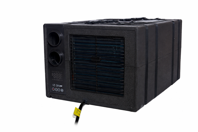 12/24V 아이즈온 언더베드에어컨 무시동에어컨 캠핑카 카라반에어컨 차박에어컨 차량용에어컨 알브이월드, 12V