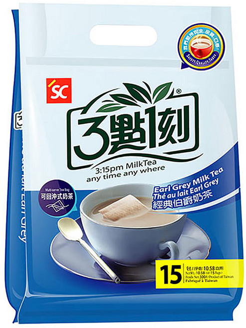 3시15분 얼그레이 밀크티 15입, 300g, 1개, 15개입