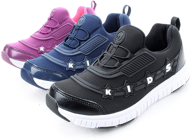 월드컵 140~210mm 발 배김이 적은 스판소재 경량 아동 슬립온 운동화 모르건 키즈