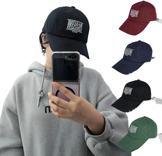 (매장정품) 마리떼프랑소와저버 스몰 로고 볼캡 MSL218 커플 데일리 모자