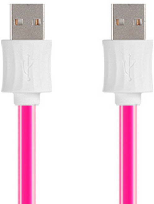 칼론 5핀 양면인식 USB 충전케이블 BS-CD04, BS-CD04(핑크), 2개입