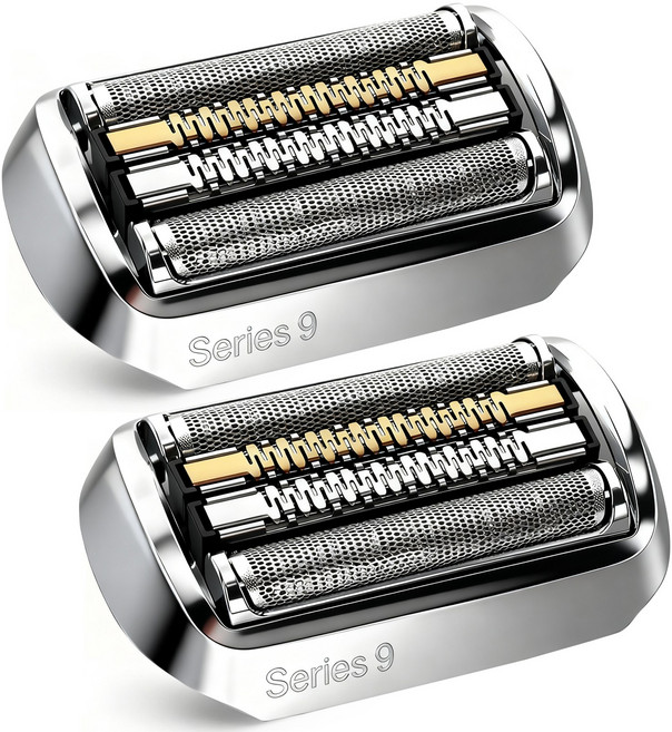 브라운 날망 헤드 면도기날 시리즈 92B 92S 94M 면도기 호환 교체날, 2개