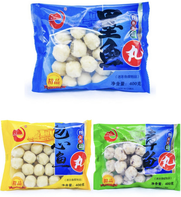 가리봉상회 갑오징어볼+보신볼+문어볼3가지 합400g 식, 1세트, 1.2kg