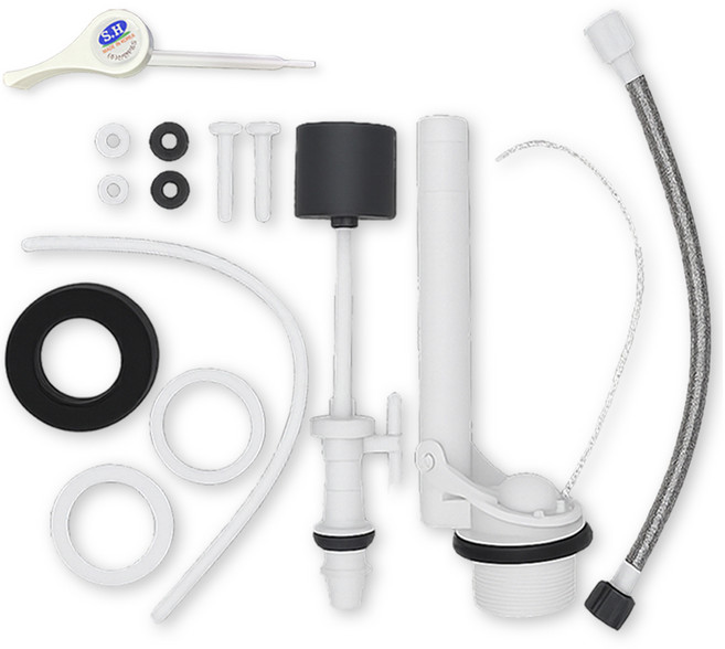 [더블러섬] 무소음 양부속 전면레버, 세트1개