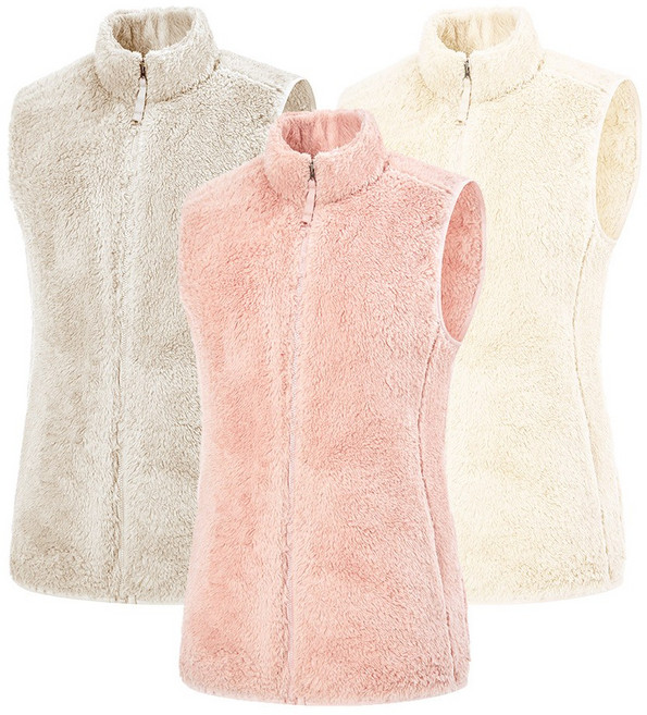 콜핑 여성 겨울 등산 보아 플리스 기본 보온 후리스 조끼 KSC077SV0W