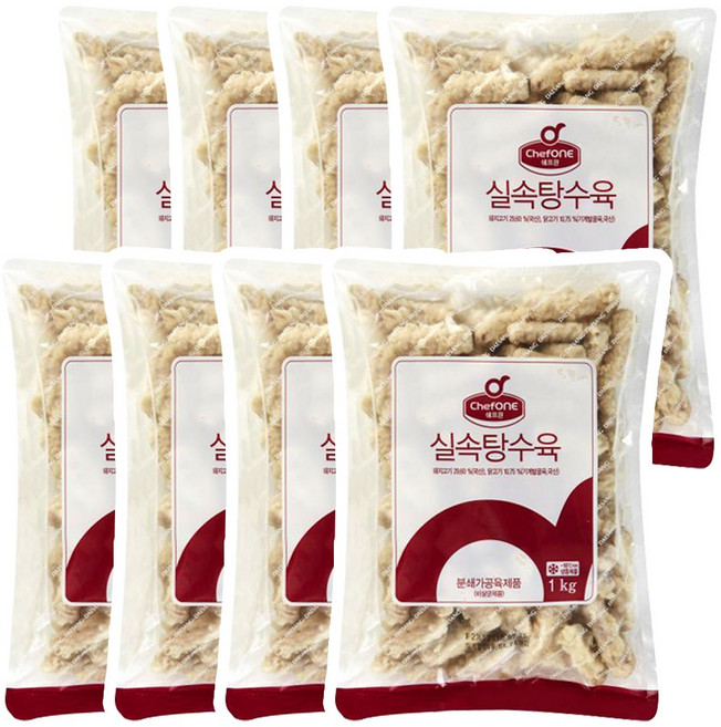 대상 쉐프원 실속탕수육, 1kg, 8개