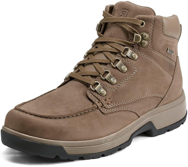 Rockport 남성용 Ezra 방수 앵클 부츠 블랙 가죽 9 221907