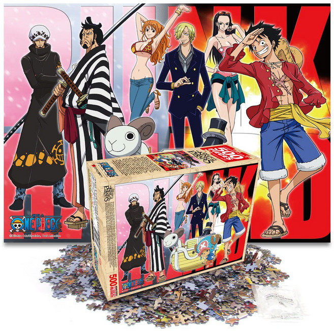 학산문화사 원피스 직소퍼즐 500pcs 새로운 만남, 전체이용가, 500피스, 1개