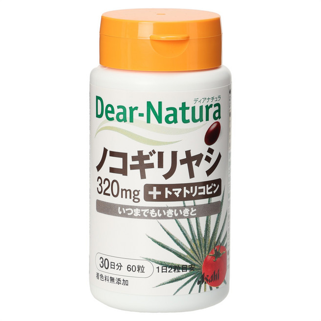 Asahi 디어 내츄라 톱야자 320mg 캡슐, 1개, 60정