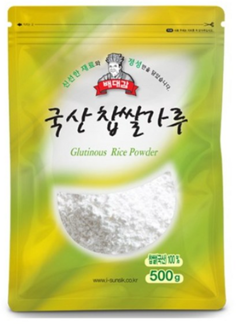 배대감 국산 찹쌀가루, 500g, 8개