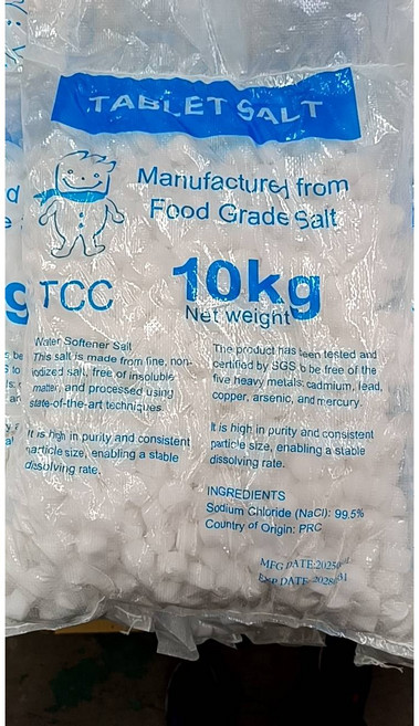 TCC 軟水鹽錠 淨水設備專用, 1個, 1包10公斤