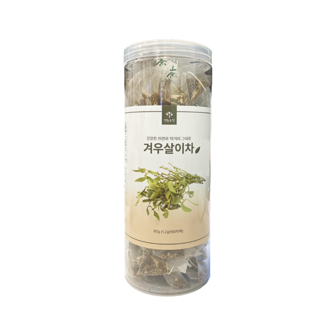 양원농장 실속 원형통 겨우살이차, 50개, 1개입, 1.2g