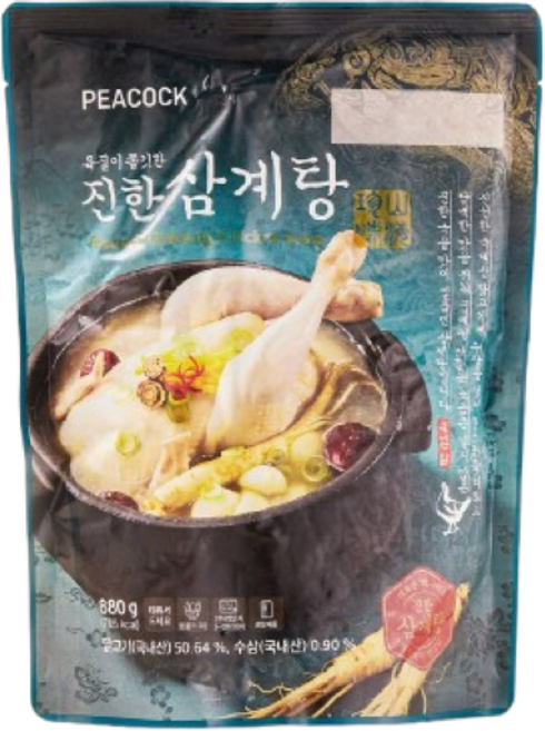 피코크 진한 삼계탕 880g 냉장배송, 2개