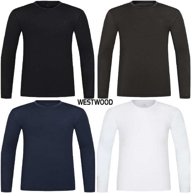 5층 웨스트우드 WESTWOOD 맨 베이스 냉감 라운드 티셔츠 (남자 여름 냉감 이너티 쿨티셔츠) P2/707