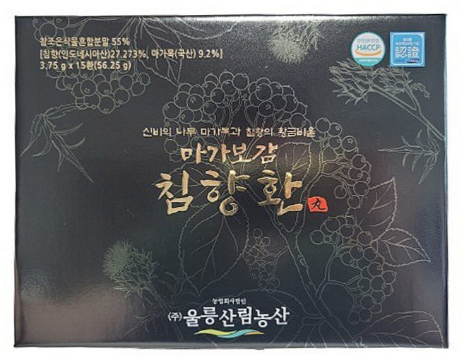 마가보감 침향환 15환 사양벌꿀 마가목 침향, 1개, 56.25g