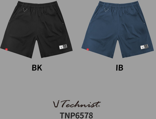 테크니스트 TNP6578 에슬레틱 배드민턴 반바지 4컬러 남여공용 배드민턴복 탁구 스쿼시 스포츠웨어