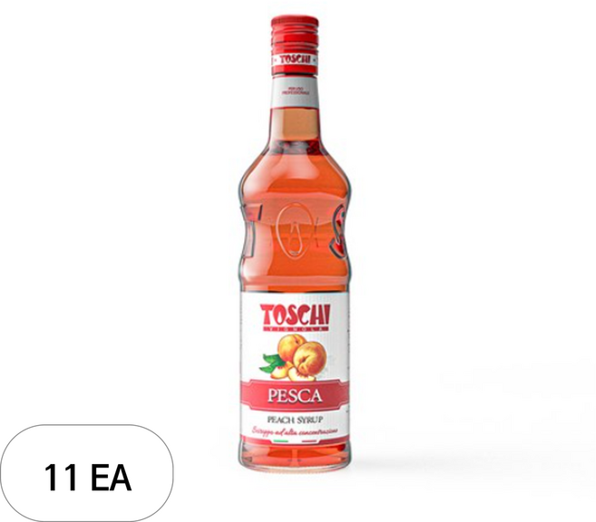 토스키 피치 시럽, 1L, 11개