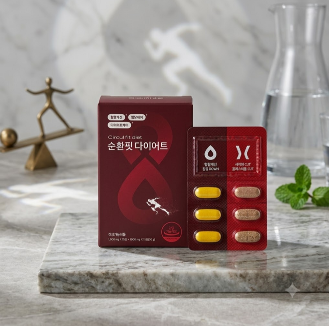 이츠스포츠 순환핏 다이어트 보조제, 1개, 30정