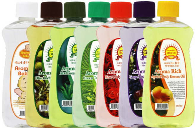 아로마 리치 바디에센스 오일 465ml 4중 선택1, 녹차, 1개