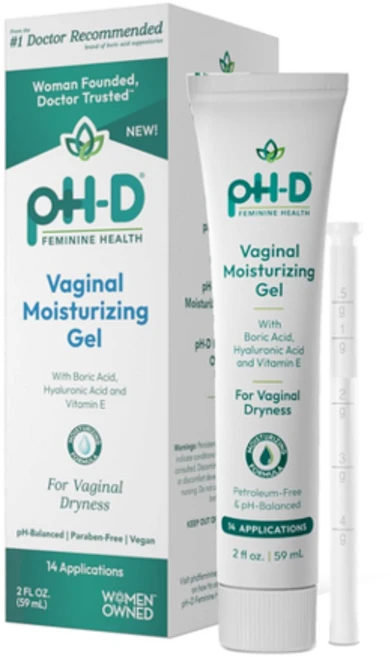 PH-D FEMININE HEALTH 질 보습젤 붕산 히알루론산 비타민E 함유 59ml, 1개 - 쿠팡