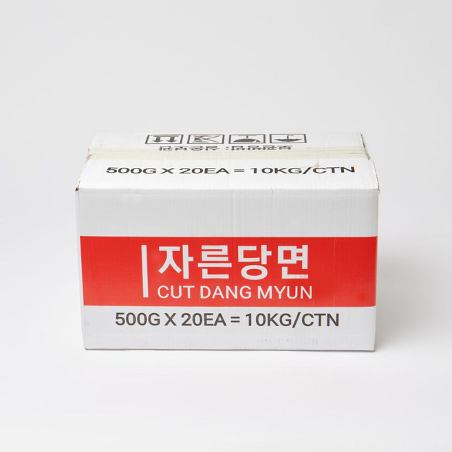 농우 자른당면(식당용) 10kg BOX ( 500g 20묶음), 1박스