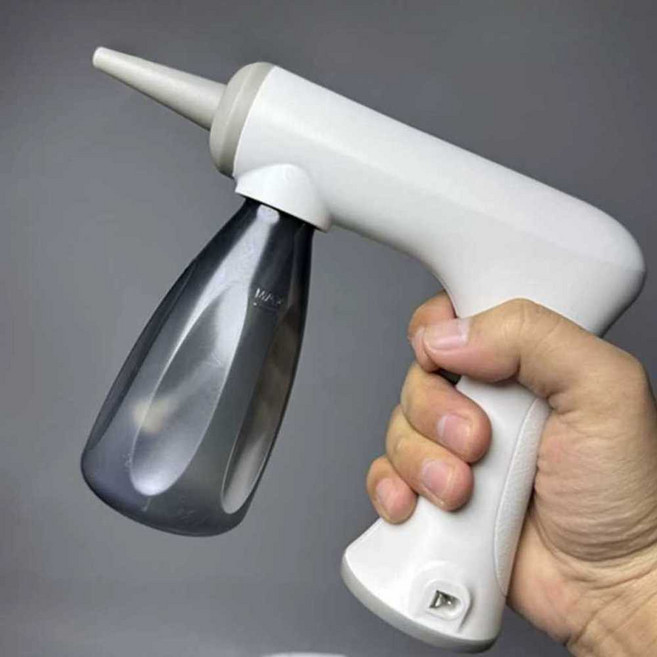 중화거품기 버블건 미용 자동 거품 기계 파마, 2. 그레이, 1개