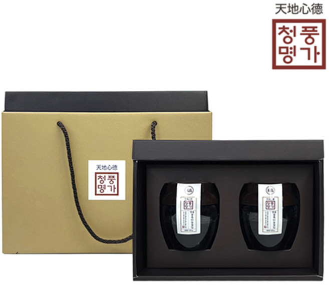 꿀흑마늘절임 500g 2개 셋트 청풍명가