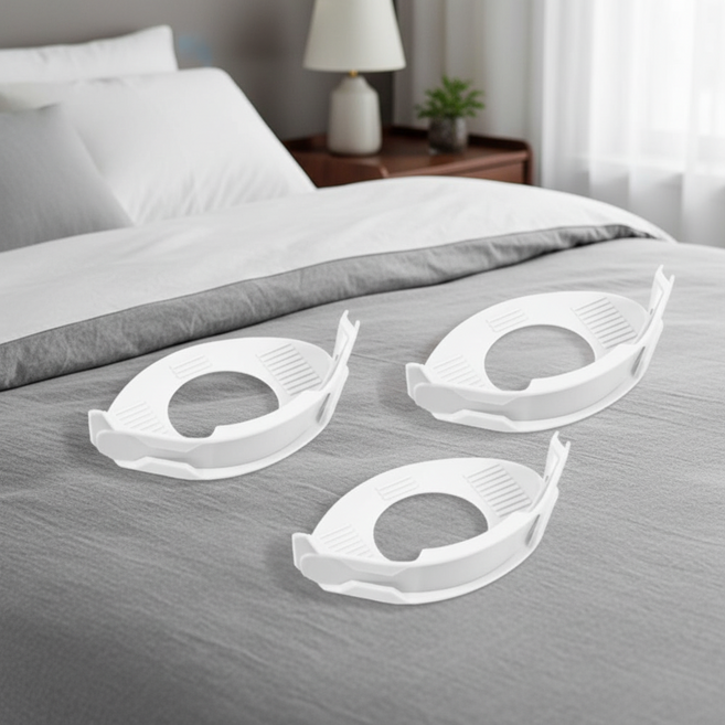 침대고정밴드 모서리클립 밀림방지 스트랩 4P세트, 4개한세트, 4개한세트