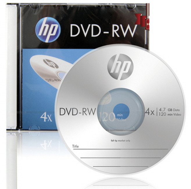 HP DVD-RW 1P HP, 단품, 1개