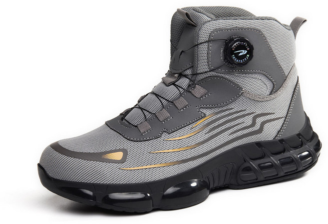 아우만 경량 작업화 발편한 다이얼 하이탑 고탄성 쿠션 AW266H