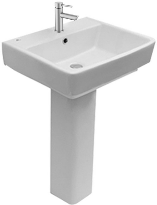 [반장들] 해림 DL-220 세면대 + 무광 스텐 RW0150 수전 폽업 트랩 앙카 포함 세트