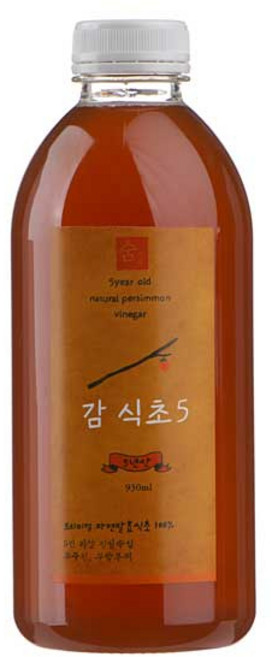 숨초 천연 발효 감식초 5년산 930ml, 3개