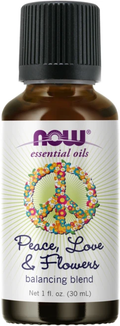 나우푸드 에센셜 방향아로마 오일 30ml, 1개, Peace, Love & Flowers - 쿠팡